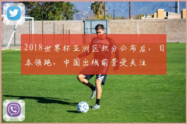 2018世界杯亚洲区积分公布后,日本领跑,中国出线前景受关注